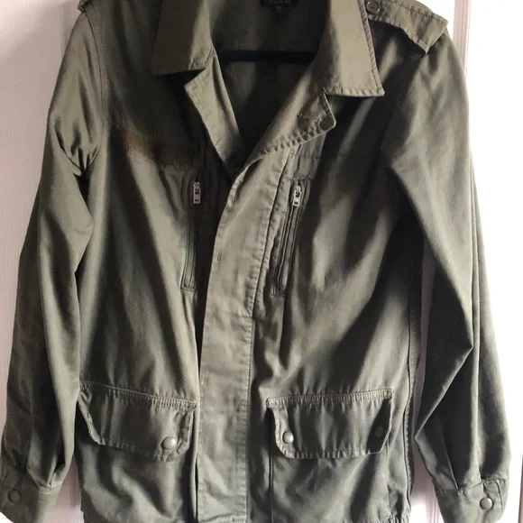 Olive Utility Jacket - Picture 7 of 7